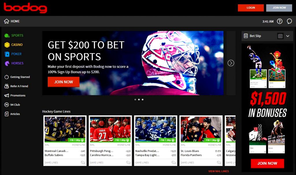 Bodog betting sites